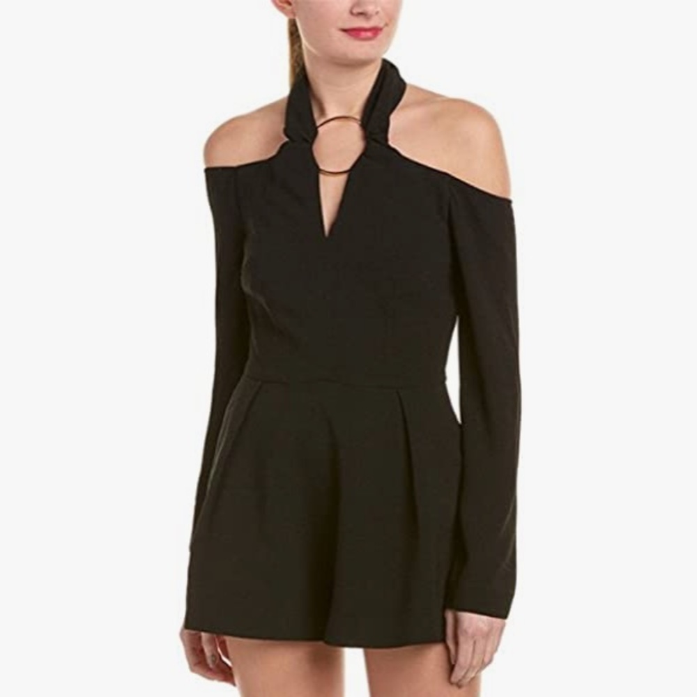 Keepsake The Label Womens Darkest Light LS Playsuit Medium